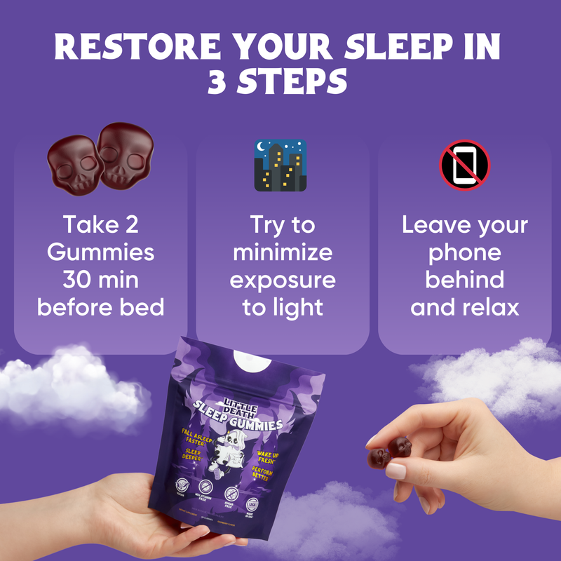 Delicious Natural Sleep Gummies For Deep & Restful Sleep