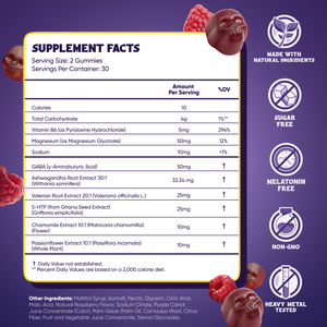 Delicious Natural Sleep Gummies For Deep & Restful Sleep