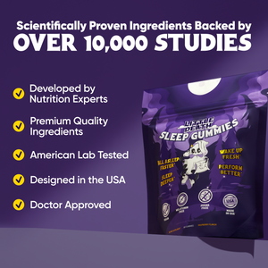 Delicious Natural Sleep Gummies For Deep & Restful Sleep