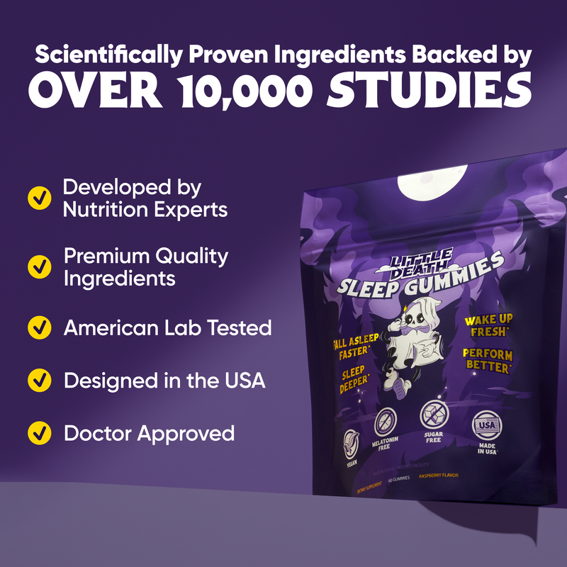 Delicious Natural Sleep Gummies For Deep & Restful Sleep