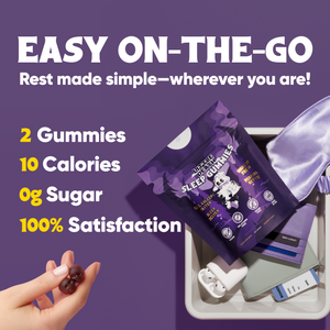 Delicious Natural Sleep Gummies For Deep & Restful Sleep