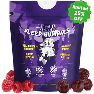 Delicious Natural Sleeping Gummies Raspberry Flavor